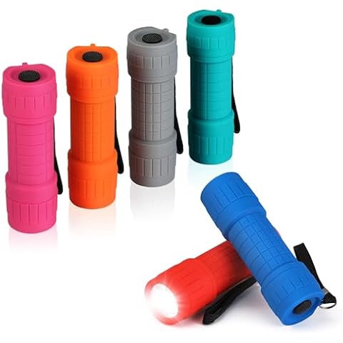 EverBrite 6-Pack Colourful Mini LED Torches Cover