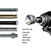 ORX PLUS TOOLS Deburring External Chamfer Tool, with HSS Blade, Deburring Drill Bit, Remove Burr Tools Quick Release Shank Fits for 1/8