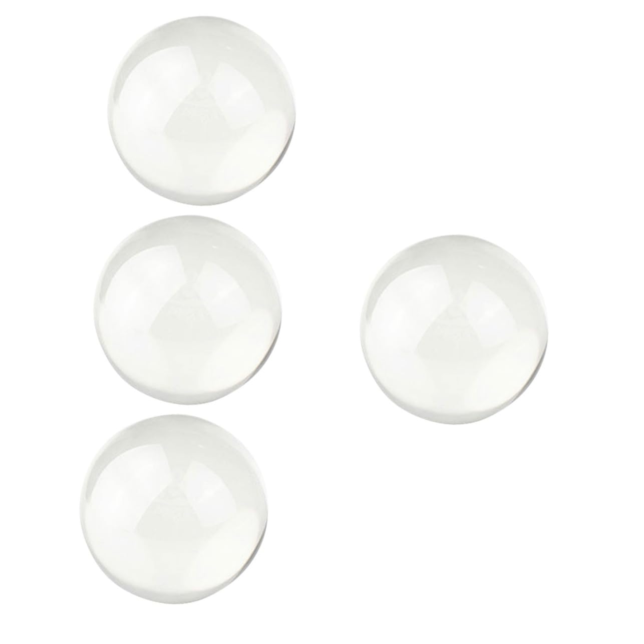 Garneck 4pcs Crystal Ball Juggling Toy Acrobatic Performance Equipment Balls for Juggling Beginners