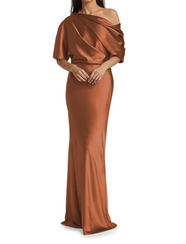 prom dress evening wear Lilac Tulle A-line Prom Dresses With Side Slit MP794