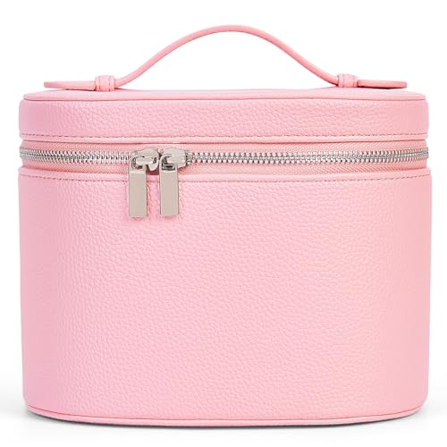 Trousse de maquillage rose YFGBCX pour protéger et compartimenter les pinceaux fragiles