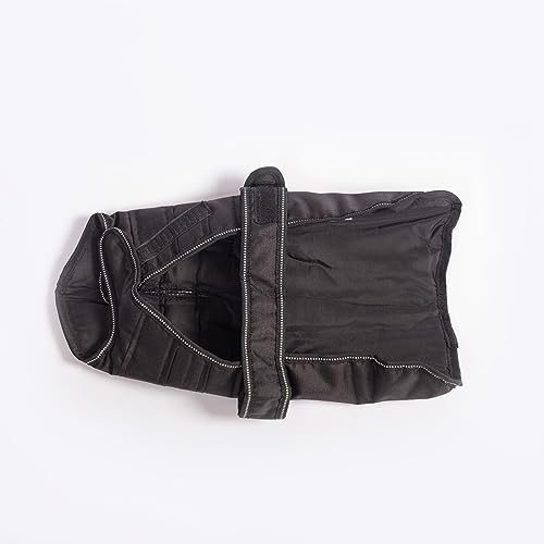 Danish Designs Black Harness Dog Coat 25cm (10"), 25 cm - Image 2