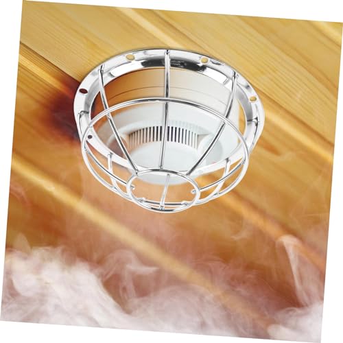Protector de alarma para rociadores Holibanna: rejilla inoxidable para edificios públicos 6
