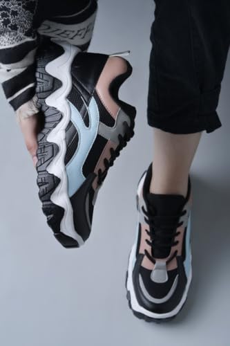 Image of JM LOOKS Women's Chunky Mesh Sneakers Casual Shoes Sporty, Stylish, and Built for All-Day Comfort
