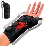 Dr. Arthritis Wrist Brace With Thumb Support, Thumb Spica Splint & Wrist Aid for Carpal Tunnel, Tendonitis DeQuervain's Tenosynovitis & More, Medical Thumb & Wrist Splint, Carpal Tunnel Wrist Brace Night Support Right Hand (M/L)