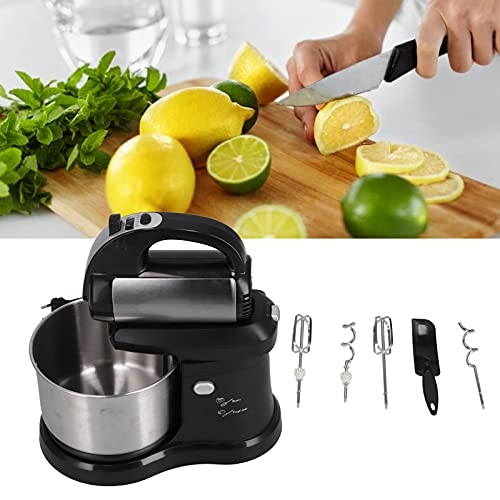 Elektrische Küchenmaschine, Hochleistungsmixer mit 5 Geschwindigkeiten, 950W Geräuscharmer Schneebesen für Saucen Kuchen… – Bild 4