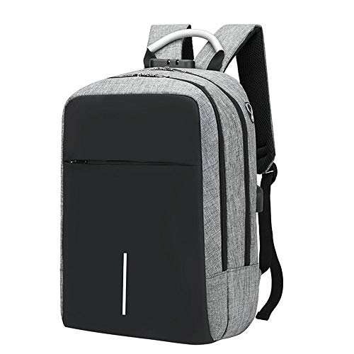 WOVELOT USB Cargando Mochila para Laptop 15.6 Pulgadas Anti Robo Impermeable