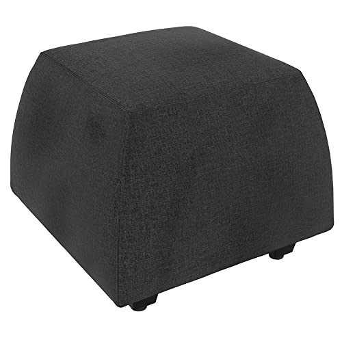 Image of Wakefit Belize Ottoman (Charcoal Grey)
