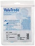 Physical Therapy Aids-82183 Axelgaard ValuTrode Cloth Electrodes, 1.5' x 3.5' Rectangle, Pack of 40