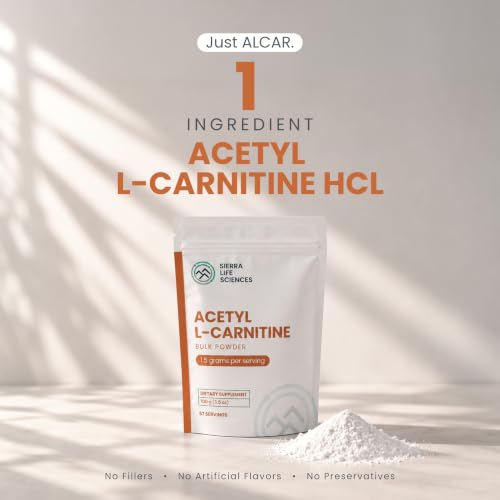 Sierra Life Sciences Acetyl L-Carnitine Powder