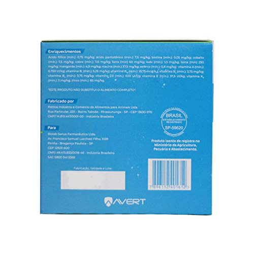 Suplemento Caninu's Protein Bar Avert - 400g