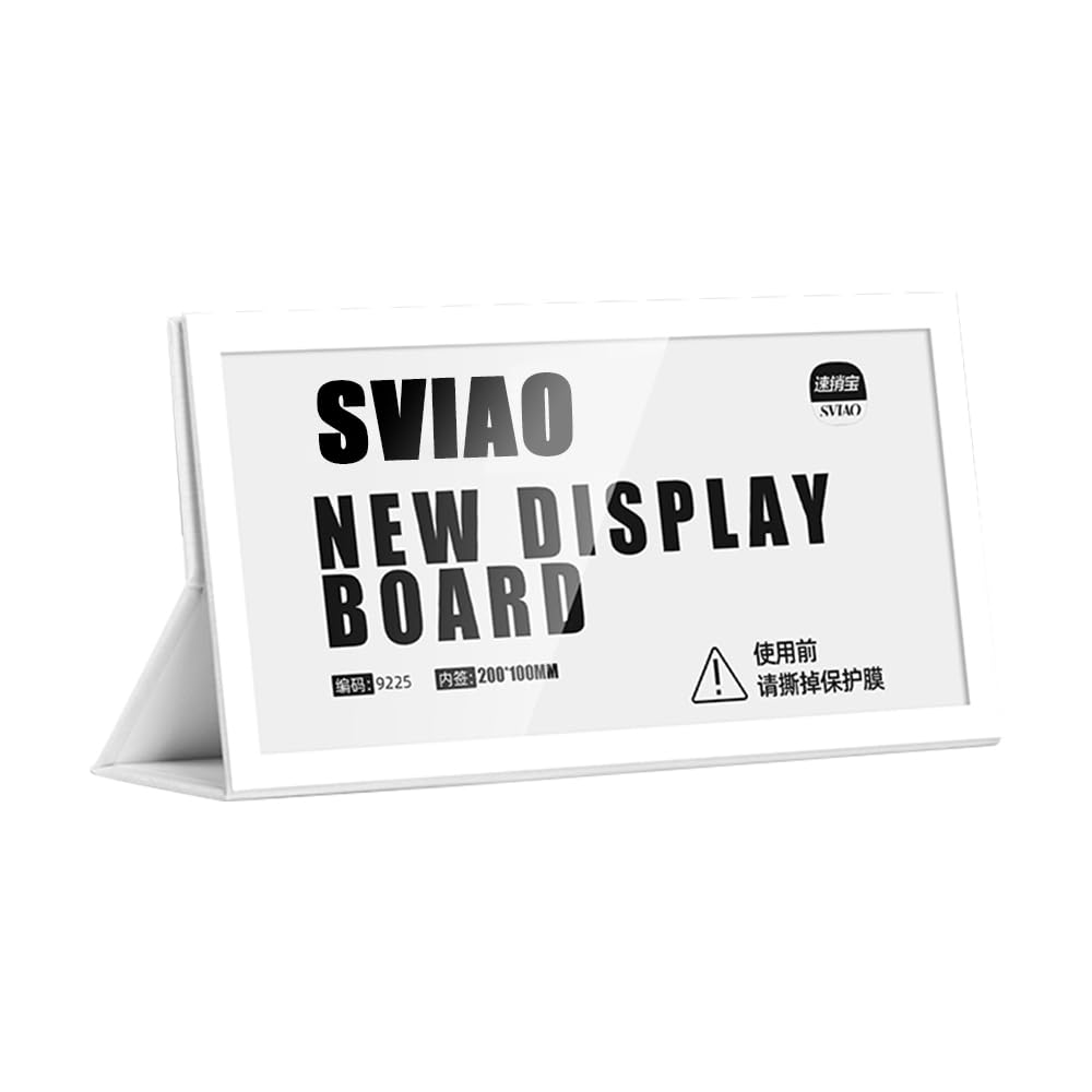 Amazon | SVIAO 席札 会議用席札 カード立て 卓上名札立て サイン