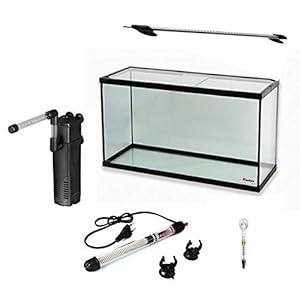 RADYS Acuario PECERA 14 litros con Filtro Y LUZ LED