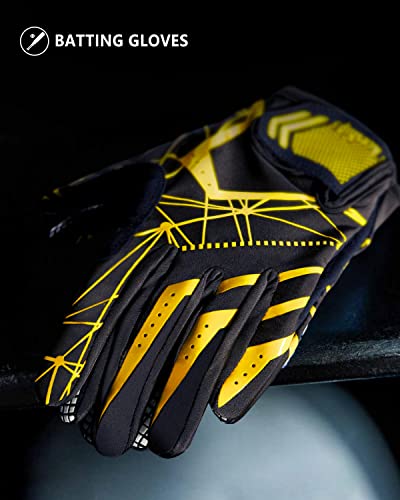 Rid Chen Sbr Baseball Batting Gloves Batting Gloves Adult Men,Comfortable Softball Batting Gloves Youth Batting Gloves #TOP6