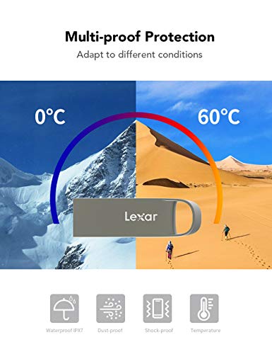 Lexar 64Gb Usb 2.0 Flash Drive, Mini Usb Stick, Udp Thumb Drive, Memory Stick With Zinc Alloy Design, Jump Drive, Pen Drive For Pc/Laptop/Computer/External Storage #TOP6