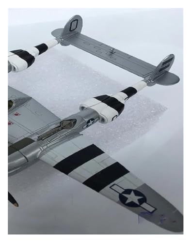 Avión P-38G diecast a escala 1/72 modelo de caza metálico AA36616 5