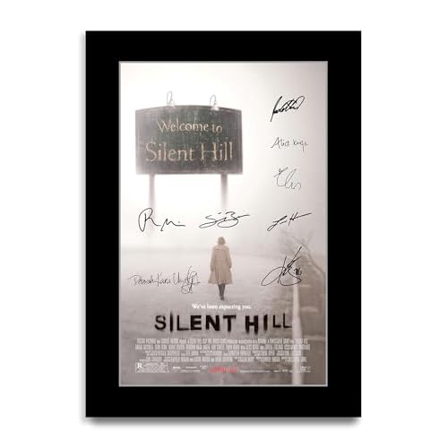 HWC Trading Silent Hill Geschenke Geduckter Poster Signiertes Autogramm Foto für Fans von Film Memorabilien (ID-003705) - A4 Nur Druck