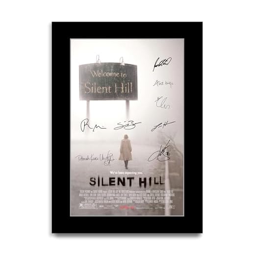 HWC Trading Silent Hill Geschenke Geduckter Poster Signiertes Autogramm Foto für Fans von Film Memorabilien (ID-003705) - A4 Nur Druck