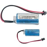 1【Compatible avec】 Modèle du produit : CR17335SE-R (3V) ; kit de remplacement de batterie uniquement compatible avec Mitsubishi Q172HCPU, Q173HCPU, Q6BAT, CR17335SE-R CR2/3A CNC System Q02CPU Q02HCPU Q06HCPU Q12HCPU. S'il vous plaît vérifier le modèle dans les paramètres de la machine avant d'acheter.