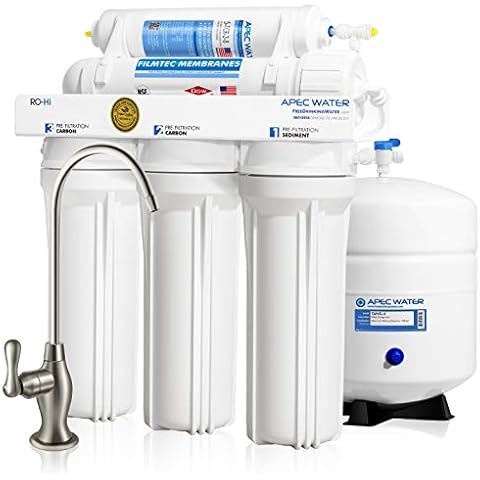 APEC Water Systems Ultimate RO-Hi Top Tier Supreme Certified High Output Fast Flow Ultra Safe Reverse Osmosis Drinking Water Filter System Cover