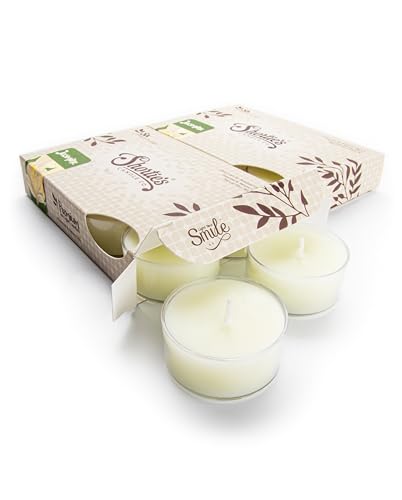 Bougies chauffe-plat fleurs jaunes Shortie's Candle Company en lot de 2 pour photophore