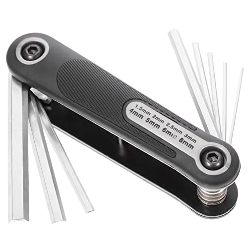 Outanaya 折りたたみ式六角レンチセット 272G 軽量コンパクト 自転車修理 Diy作業に最適 収納便利で多サイズ対応