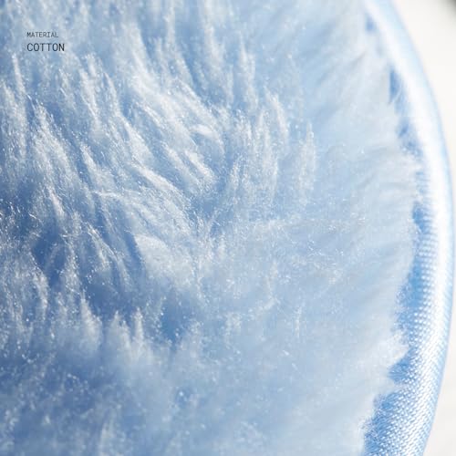 JUNO & Co. Blue Reusable Makeup Remover Pads - Washable Face Cleanser - Image 3