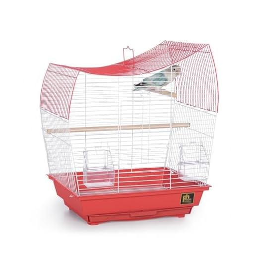 Prevue Pet Products South Beach Wave Top Bird Cage, Coral (Model: SP50110)