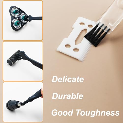 LEZHISNUG Elektrischer Rasierer Reinigungsbürsten Rasierer Reiniger Set - 10 Stück, Ersatz Rasierer Rasierer Reinigungsbürsten Reinigungsbürste für Remington, Philips, Wahl, Braun, Remin, Panasonic