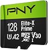 Tarjeta de Memoria microSDXC PNY 128GB Elite-X Prime C10 U3 V30 A2 | Hasta 150MB/s de Lectura, UHS-I, 4K UHD, Full HD, Graba Contenido de Alta Resolución, Smartphones, Tablets, Drones, Cámaras, Computadoras 2