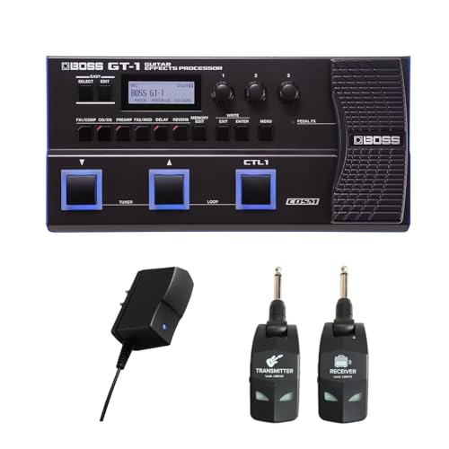Amazon | BOSS GT-1 + 純正アダプター + LGW-01 ワイヤレスシステム