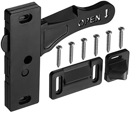Miady RV Screen Door Latch Camper Door Latch Right Hand Handle Kit for RV, Trailer, Camper, Motor Home, Cargo Trailer