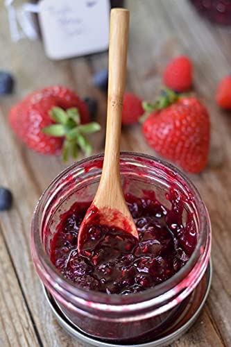 Wegmans Organic Triple Berry Jammin' Fruit Spread Jam-Strawberry, Blueberry & Raspberry- 50% Less Sugar, 16 Oz (2 Pack)