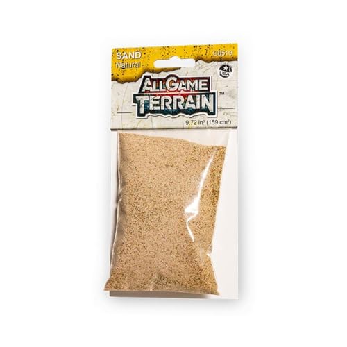 Woodland Scenics All Game Terrain 6519 - Terreno Base E Diorama In Miniatura Con Sabbia Naturale