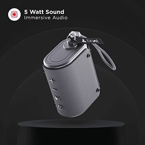 Image of boAt Airdopes 141 True Wireless in Ear Earbuds with mic, 42H Playtime, BeastMode & Stone Grenade 5 W Bluetooth Speaker with Upto 7 Hours Battery, IPX6 Water & Shock Resistant, Integrated Controls