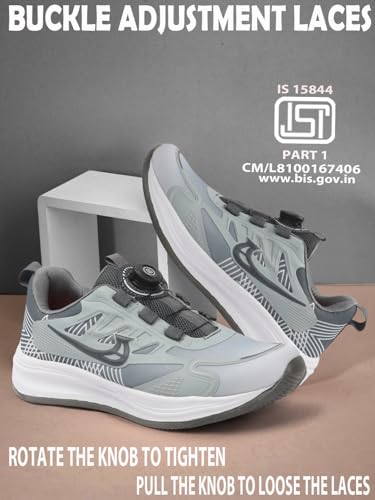 Image of CLYMB Men's Vibe 16 Automatic Buckle No tie Laces, Elastic No Tie Shoe Laces Stretch Tieless Shoes for Men