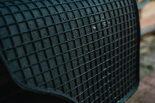 Wielganizator Tappetini In Gomma Su Misura, Compatibili Con Fiat Panda Iii (2012) Berlina | Migliore Vestibilità Rispetto Ai Tappetini Universali | Nero | Prodotto In Polonia - 4