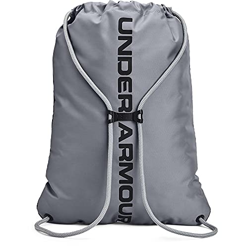 Under Armour Ozsee Sackpack, Black (005)/Steel, One Size Fits All #TOP1
