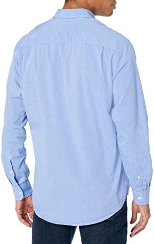 Men's Long-Sleeve Poplin Shirt - Regular Fit