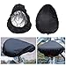 6PCS Bicycle Seat Rain Cover Outdoor Waterproof Elastic Bike Dust Protect and Rain Protector Bike Saddle Cover