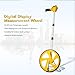 Collapsible Measuring Wheel with Zero Reset, Kickstand & Carry Bag - 0 to 9 Ft Distance Measurement Tool for Feet & Inches