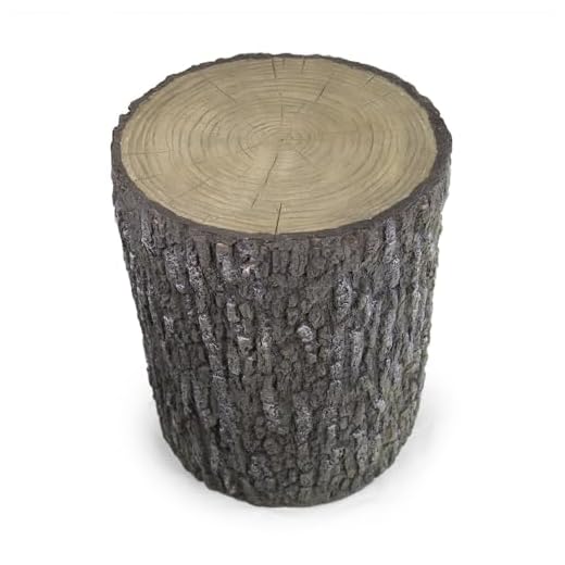 Realistic Oak Stump for Garden Use