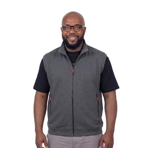 Gilet de survêtement sans manches veste sport homme grande taille ADAMO PAROS 2XL-14XL