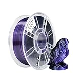 ✨【Vorteile von zweifarbigem Seiden PLA+Filament】 --- Glatter und glänzender Finish wie Seide ohne zusätzliches Polieren. PLA+3D Druckerfilamente werden auf der Basis von PLA-Filamenten aufgerüstet, die einfach zu verwenden sind, eine bessere Schichthaftung, eine hohe Festigkeit und eine bessere Zähigkeit aufweisen. iBOSS-Filamente werden aus neuen Materialien hergestellt, die während des Druckprozesses umweltfreundlich, ungiftig und geruchlos sind. Jeder Zentimeter dieses magischen 3D-Filaments besteht aus zwei Farben, und verschiedene Drucke zeigen unterschiedliche Effekte.