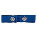 Dapper Snappers Made in USA Baby & Toddler Adjustable Belt-Royal Blue