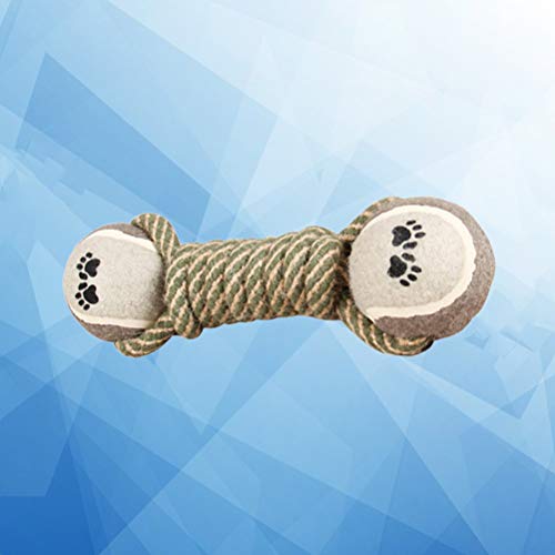 Brinquedo para cães - brinquedo para cães de estimação - corda de mastigar para cães em formato de h