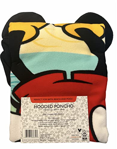 Disney Mickey Mouse Kids Bath/Beach/Pool Hooded Poncho2