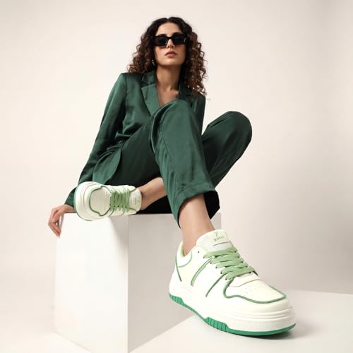 Image of YOHO UrbanDash Sneakers for Woman | Strong Grip, Cushioned Insoles | Comfortable & Stylish for Everyday Use Shoes for Woman /Girls /Ladies -1050