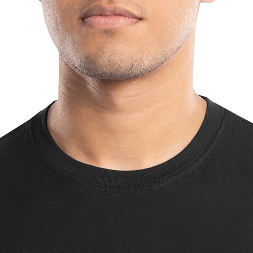 Wrangler Men’s Classic Core Short Sleeve Pocket T-Shirt, 2-Pack, Jet Black, Large - image 2