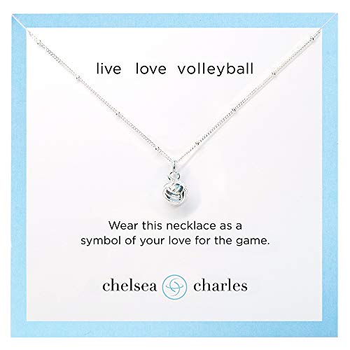 Chelsea Charles Volleyball Charm Necklace